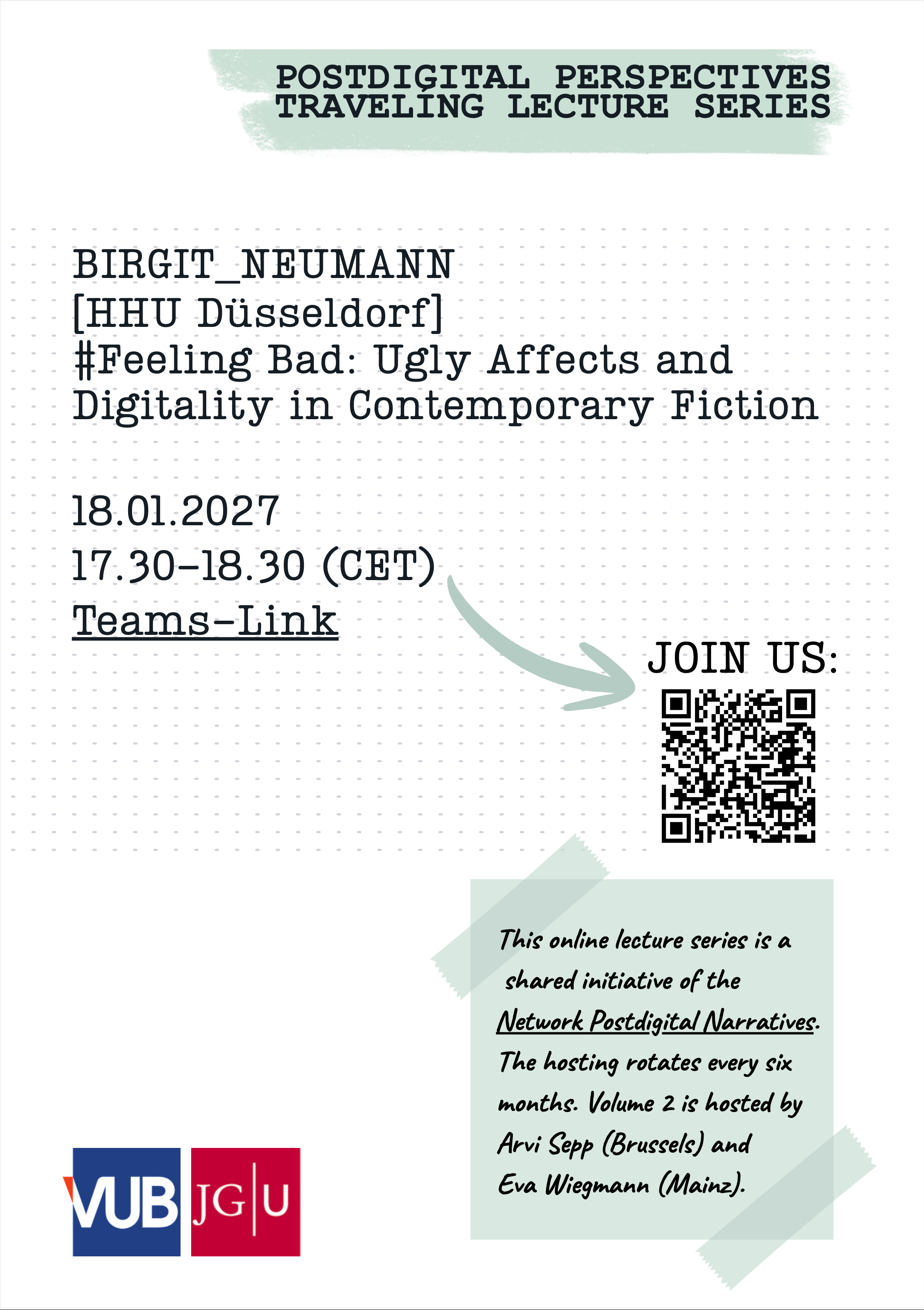 Event flyer